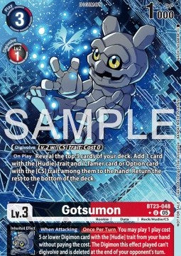 Gotsumon (BT23-048) (V.1) - Promos: Hackers' Slumber (Alternative Art) [BT-23P-BT23-48]