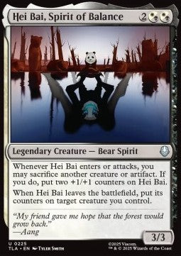 Hei Bai, Spirit of Balance