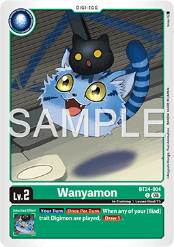 Wanyamon (BT24-004) - Time Stranger (Common) [BT-24-004]