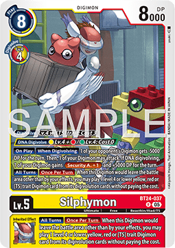 Silphymon (BT24-037) - Time Stranger (Rare) [BT-24-037]