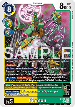 Biomon (BT24-038) - Time Stranger (Uncommon) [BT-24-038]