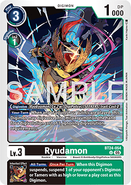 Ryudamon (BT24-054) - Time Stranger (Common) [BT-24-054]