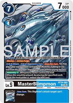 MasterBlimpmon (BT24-062) - Time Stranger (Rare) [BT-24-062]