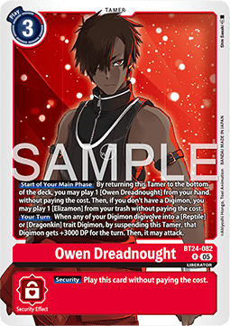 Owen Dreadnought (BT24-082) - Time Stranger (Rare) [BT-24-082]