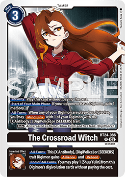 The Crossroad Witch (BT24-086) (V.1) - Time Stranger (Rare) [BT-24-086]