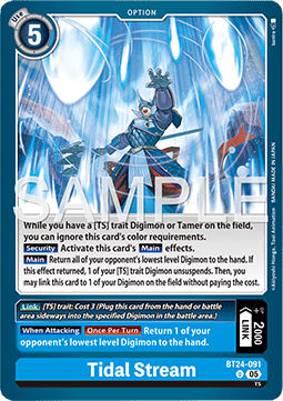 Tidal Stream (BT24-091) - Time Stranger (Uncommon) [BT-24-091]