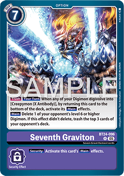 Seventh Graviton (BT24-096) - Time Stranger (Rare) [BT-24-096]