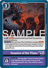Invasion of the Titans (BT24-098)