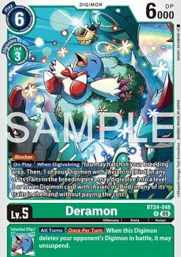 Deramon (BT24-048) - Time Stranger (Rare) [BT-24-048]