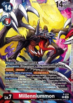 Millenniummon (P-220) - Promos (Promo) [P-220]