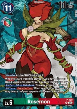 Rosemon (P-222) - Promos (Promo) [P-222]