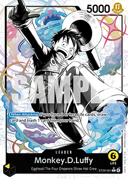 Monkey.D.Luffy (ST29-001) (V.2) - Starter Deck: Egghead (Alternate Art) [ST29-001]