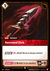 Serrated Dirk