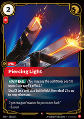 Piercing Light