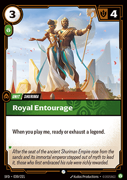 Royal Entourage