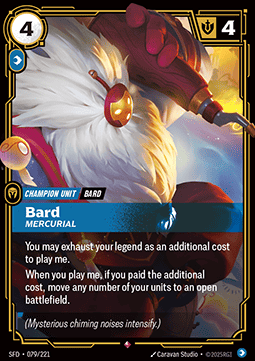 Bard, Mercurial (V.1 - Rare) - Spiritforged (Rare) [SFD-079]