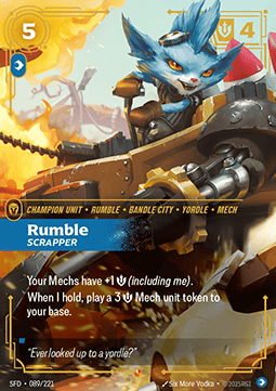 Rumble, Scrapper (V.1 - Epic) - Spiritforged (Epic) [SFD-089]