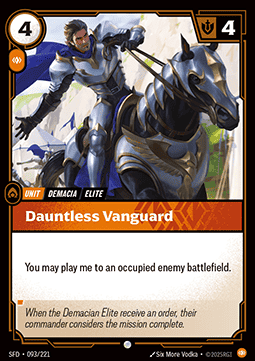 Dauntless Vanguard - Spiritforged (Common) [SFD-093]
