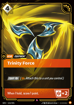 Trinity Force - Spiritforged (Rare) [SFD-115]
