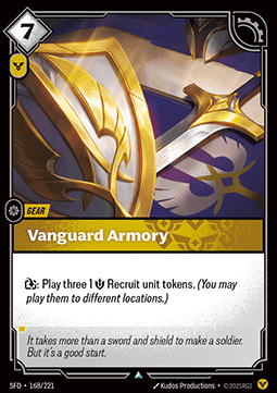 Vanguard Armory - Spiritforged (Uncommon) [SFD-168]