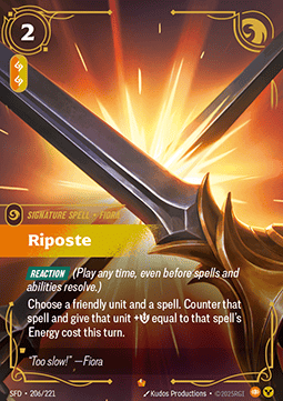 Riposte - Spiritforged (Epic) [SFD-206]