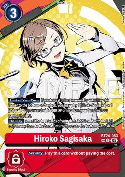 Hiroko Sagisaka (BT24-083) (V.3) - Time Stranger (Special) [BT-24-083]