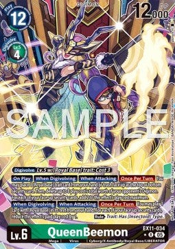 QueenBeemon (EX11-034) (V.2)