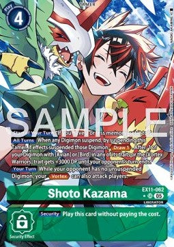 Shoto Kazama (EX11-062) (V.2)