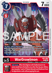 WarGrowlmon (AD1-003)