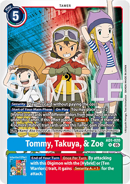 Tommy, Takuya, & Zoe (AD1-020) (V.1)