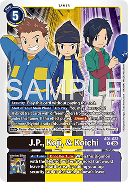 J.P., Koji, & Koichi (AD1-023) (V.1)