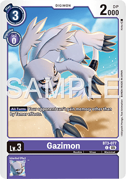 Gazimon (BT3-077)