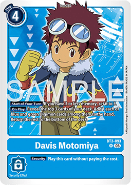 Davis Motomiya (BT3-093)