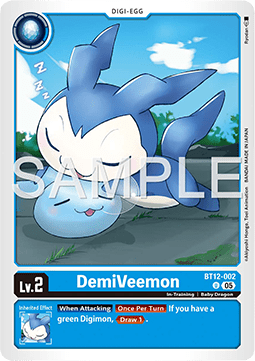 DemiVeemon (BT12-002) (V.1)