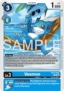Veemon (BT12-021) (V.1)