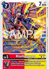RizeGreymon (BT13-015) (V.1)