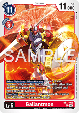 Gallantmon (BT17-016)