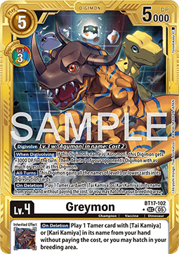 Greymon (BT17-102) (V.2)