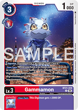 Gammamon (BT21-010) (V.1)