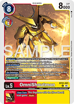 OmniShoutmon (BT21-021) (V.1)