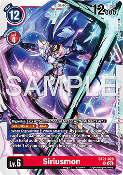 Siriusmon (BT21-028)