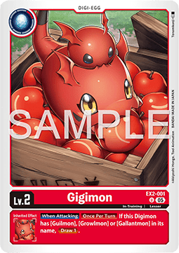 Gigimon (EX2-001) (V.1)