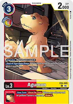 Agumon (EX4-005) (V.1)