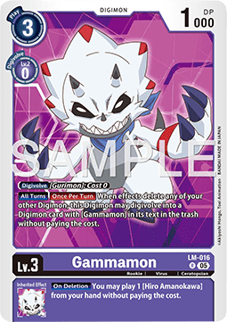 Gammamon (LM-016) (V.1)