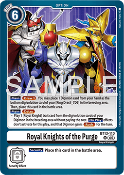 Royal Knights of the Purge (BT13-110)