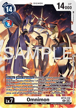 Omnimon (BT13-112) (V.1)