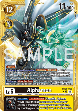 Alphamon (BT20-056) (V.2)