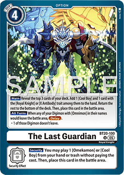 The Last Guardian (BT20-100)