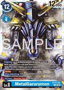 MetalGarurumon (BT15-101) (V.1)
