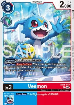 Veemon (BT16-017)